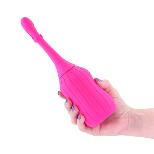 На фото спринцовка NS Novelties INYA - Deluxe Cleanser 2.0 - Pink