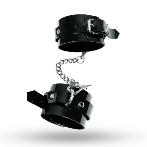 Feral Feelings Hand Restraints - Чорні наручники із секс шопу