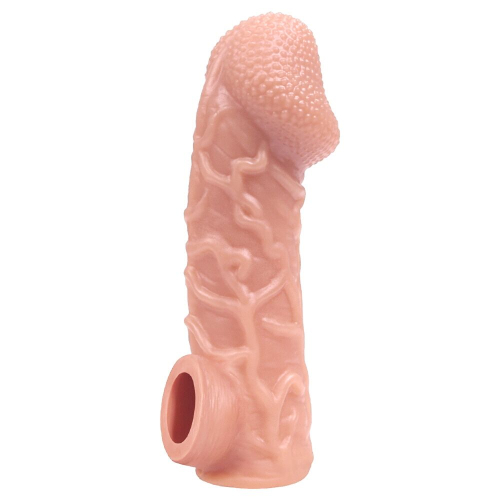 Kokos Cock Sleeve CS 006 M - Рельєфна насадка на пеніс