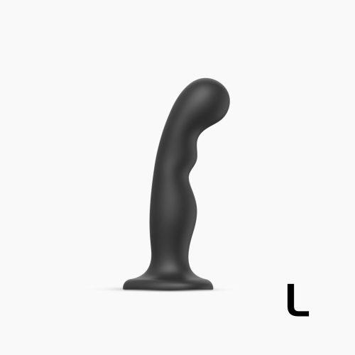 Strap-On-Me Dildo Plug P&G Black L - Насадка для страпона