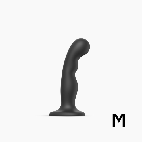 Strap-On-Me Dildo Plug P&G Black M - Насадка для страпона