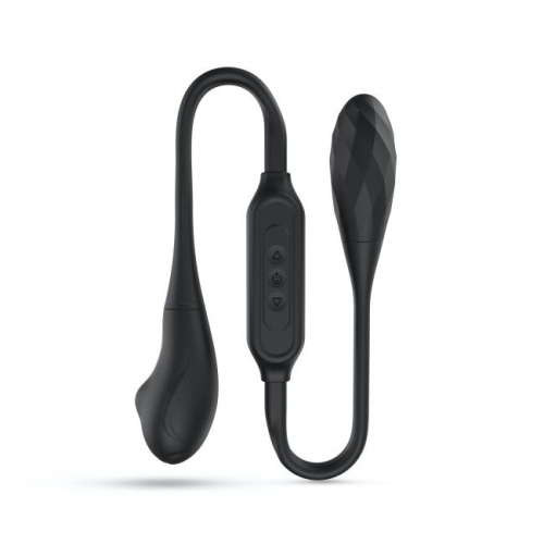 Dorcel DUAL EXPLORER - Подвійний вібратор з вібрацією та перловим масажем