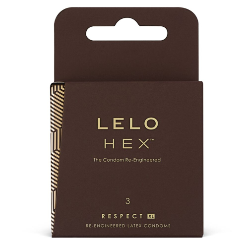 Презервативы LELO HEX Condoms Respect XL (3 шт)
