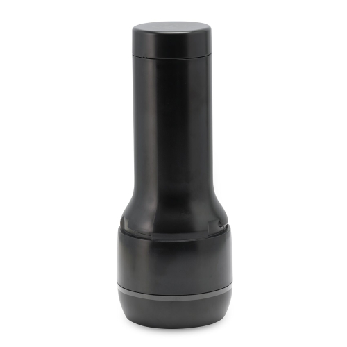 На фото изображен черный мастурбатор-вагина для секс-машины Kiiroo Keon Kiiroo Feel Stroker Mid Brown светлом фоне