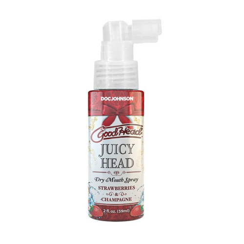 Увлажняющий оральный спрей Doc Johnson GoodHead – Juicy Head – Strawberries and Champagne 2 fl.