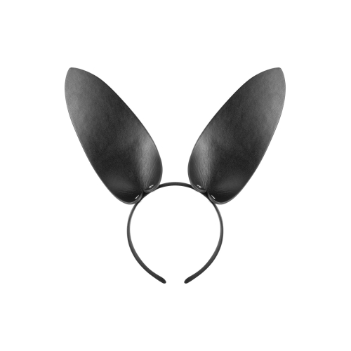 Fetish Tentation Bunny Headband - Черные ушки зайки