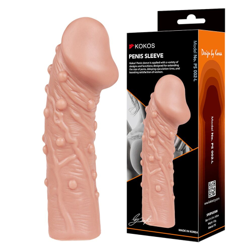 Kokos Penis Sleeve PS 002 L - Насадка на член 