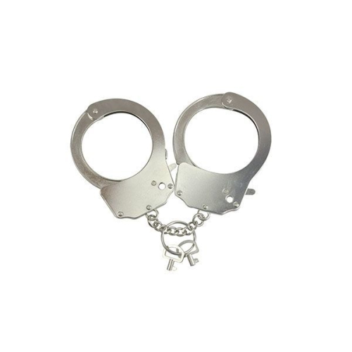 Adrien Lastic Handcuffs Metallic - Наручники полицейского