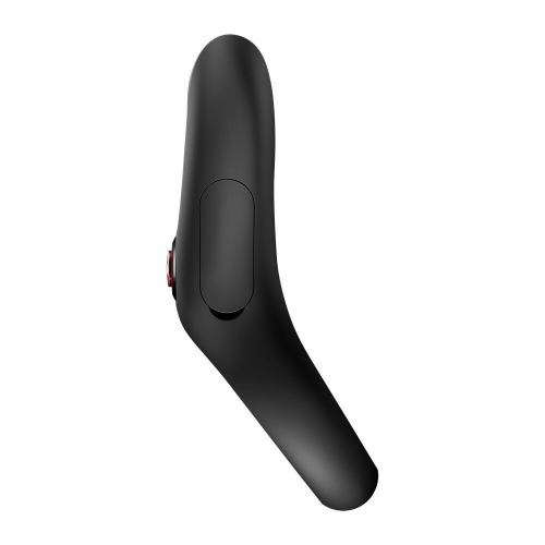 На фото эрекционное виброкольцо с двойной стимуляцией клитора Fun Factory NŌS CLASSIC Black, 2 мотора