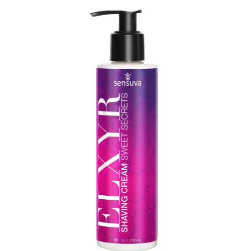 Крем для бритья Sensuva ELXYR Shaving Cream - Sweet Secrets (236 мл)