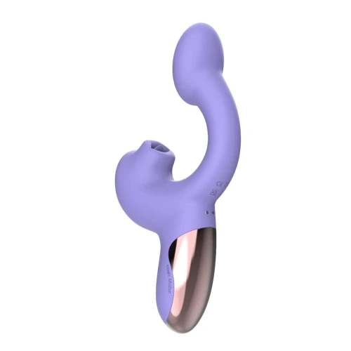 Смарт-вибратор Magic Motion Ponder Purple, двойная стимуляция, виброяйцо+язычок для клитора