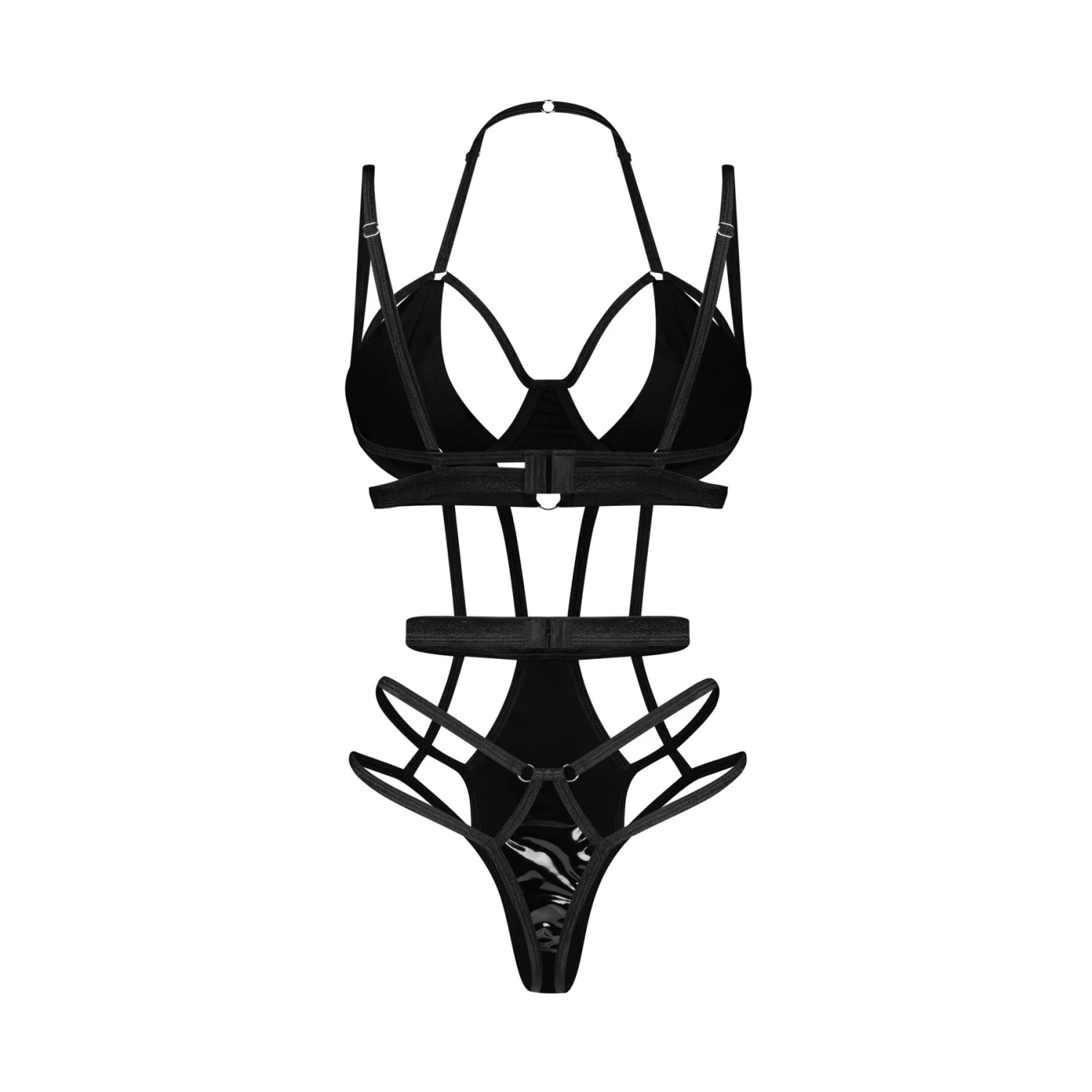 Эротическое женское боди Obsessive Keira Lise teddy S/M