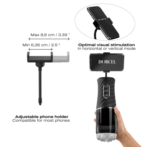 На фото автоматический мастурбатор Dorcel THRUST BLOW PRO