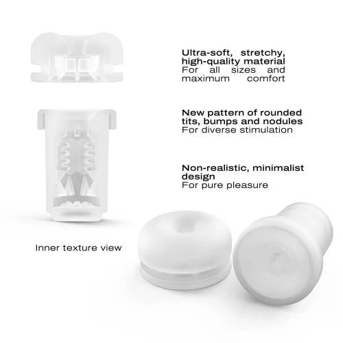 На фото рукав для мастурбатора Dorcel THRUST BLOW PUREJOY