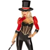 Костюм циркачки Leg Avenue Circus Ringmaster Diva Catsuit M 