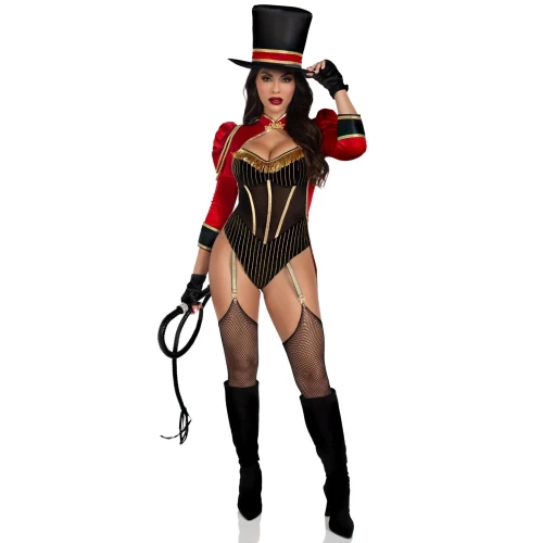 На фото костюм циркачки Leg Avenue Ravishing Ringmaster Bodysuit M