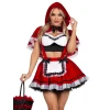Костюм Красной Шапочки Leg Avenue Flirty Miss Red Top and Skirt M