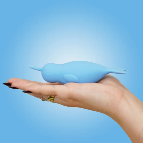 На фото вібратор морський єдиноріжка Unihorn of the Sea – Neigh Mo, точкова стимуляція 