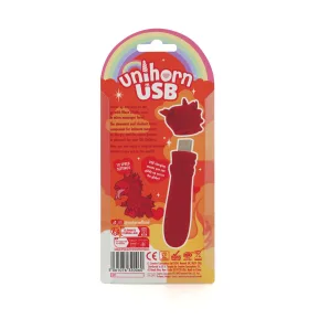 На фото вибратор-единорожка Unihorn USB Bullet – Blaze Diablo виброшар, USB-зарядка, 10 режимов