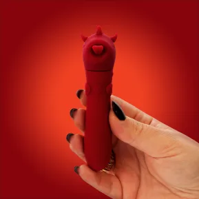 На фото вибратор-единорожка Unihorn USB Bullet – Blaze Diablo виброшар, USB-зарядка, 10 режимов