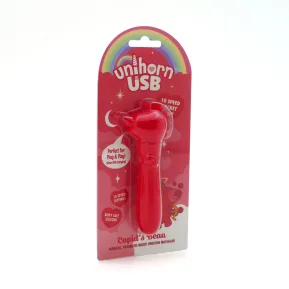 На фото вибратор-единорожка Unihorn USB Bullet – Cupid's Beau, виброшар, USB-зарядка, 10 режимов