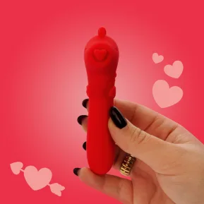 На фото вибратор-единорожка Unihorn USB Bullet – Cupid's Beau, виброшар, USB-зарядка, 10 режимов
