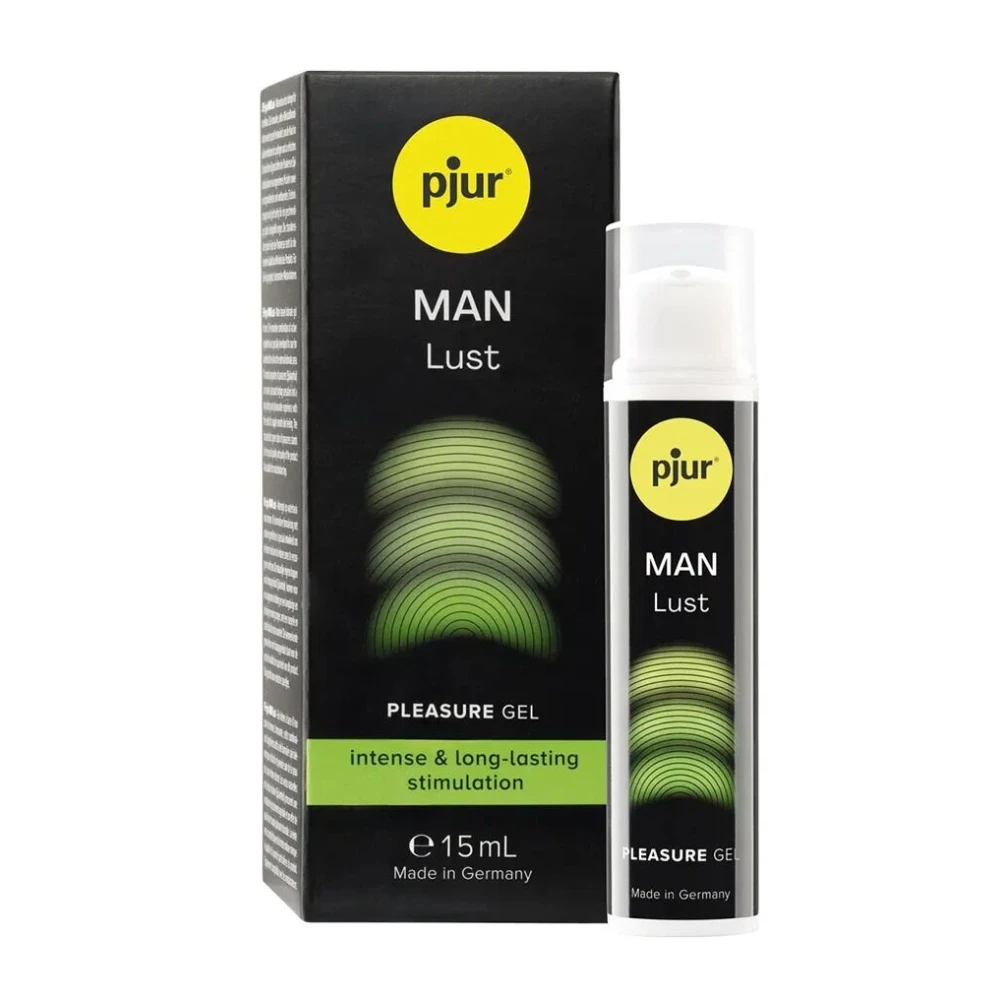 Рідкий вібратор для чоловіків pjur MAN Lust, 15 мл, з ефектом мурашок 