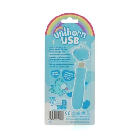 На фото вибратор-единорожка Unihorn USB Bullet – Mount'n Peak, виброшар, USB-зарядка, 10 режимов