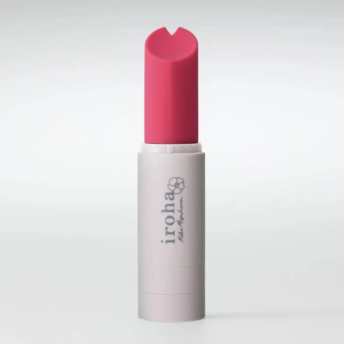 На фото вибратор-помада IROHA STICK Hamanasu, плавное увеличение мощности