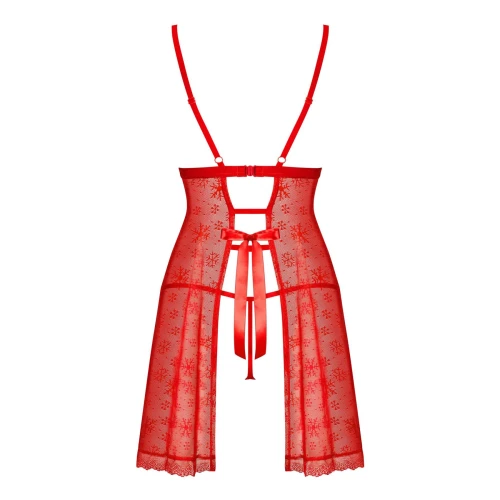 На фото еротична білизна сорочка Obsessive Claussica L/