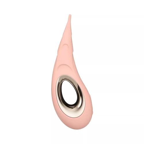 Клиторальный вибратор LELO DOT Cruise Peach Please, точечная стимуляция, технология Infinite Loop