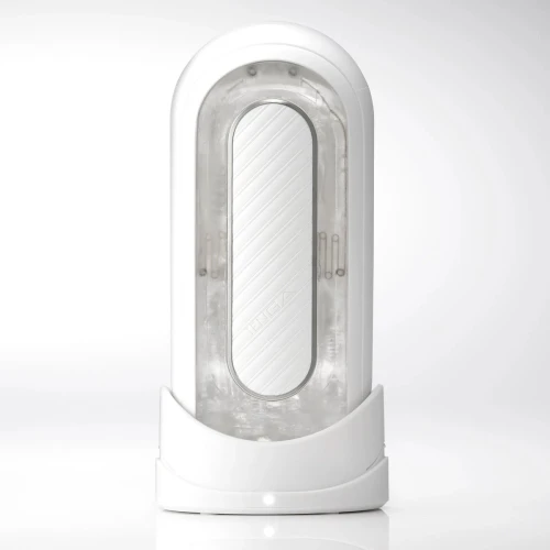 На фото мастурбатор Tenga Flip Zero Gravity Electronic Vibration White