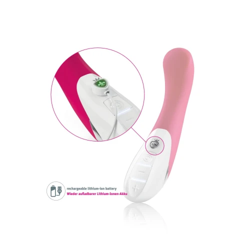 На фото вибратор Mystim Al Punto Pink