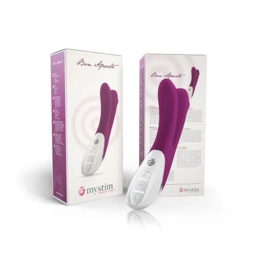 На фото вибратор Mystim Bon Aparte oh so aubergine