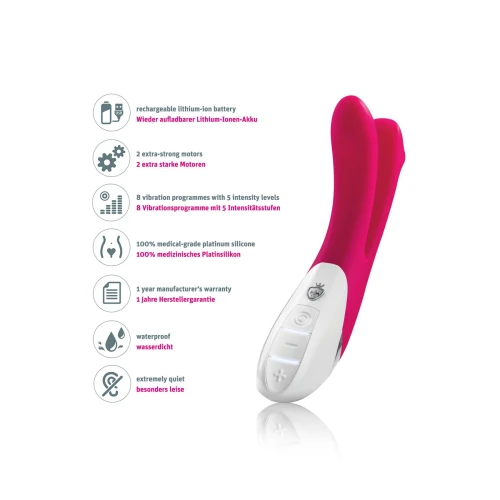 На фото вибратор Mystim Bon Aparte Pink