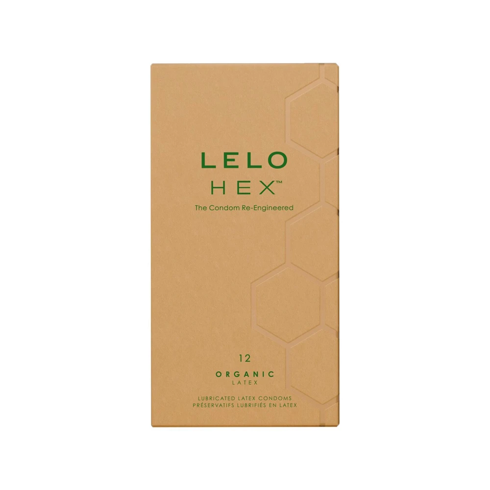 Презервативы LELO HEX Condoms Organic 3 Pack, тонкие и суперпрочные