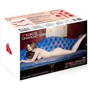 На фото мастурбатор Kokos 004 Vailla ONAHOLE Real Hips 2WayPlus з вібрацією та масажем