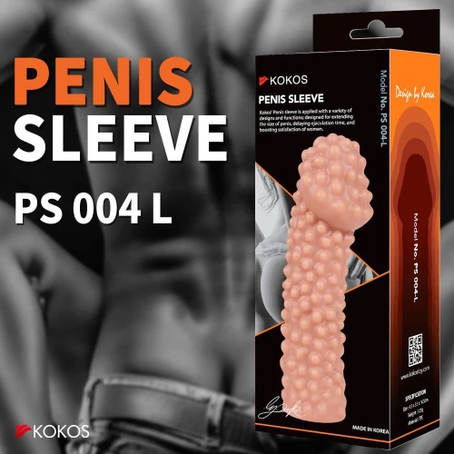 На фото насадка на член Kokos Penis Sleeve PS 004 L 