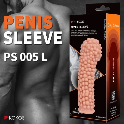 На фото насадка на член Kokos Penis Sleeve PS 005 L 