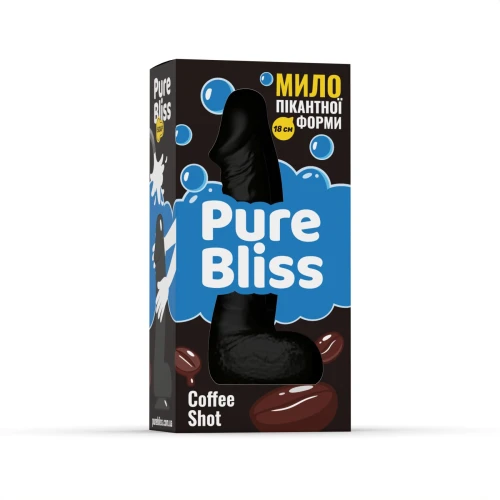 На фото ароматное мыло пикантной формы Pure Bliss Black Coffee Shot (Кофе) 18 