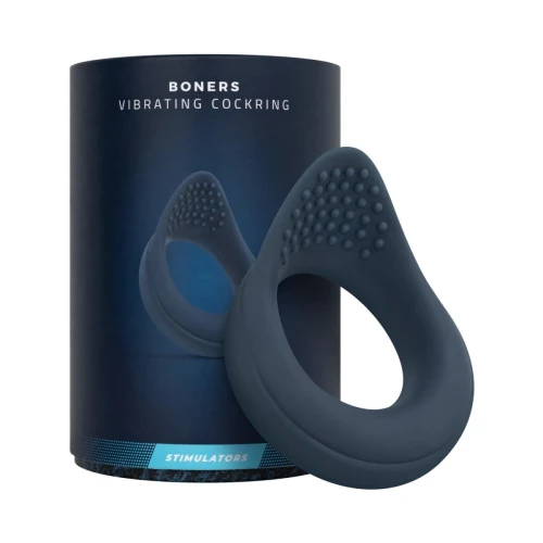 На фото эрекционное кольцо Boners Vibrating Cock Ring with Perineum Stimula