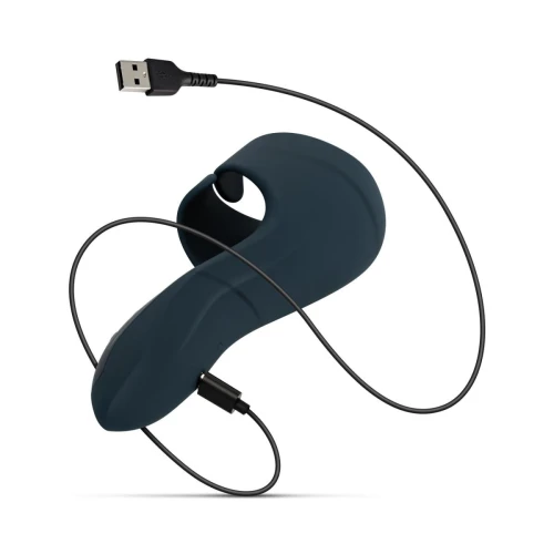 На фото изображён черный мастурбатор Boners Electric Mastu