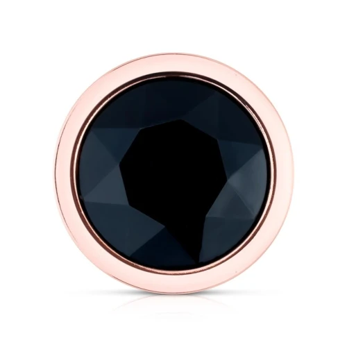 На фото розовый набор анальных игрушек Rosy Gold - Metal Butt Plug Set 3 Pie