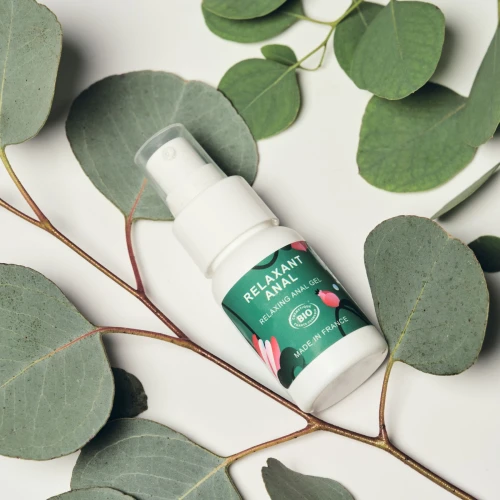 На фото изображен анальный релаксант Goliate Relaxant Anal 30 мл, обезболивающий эффект, натуральный 