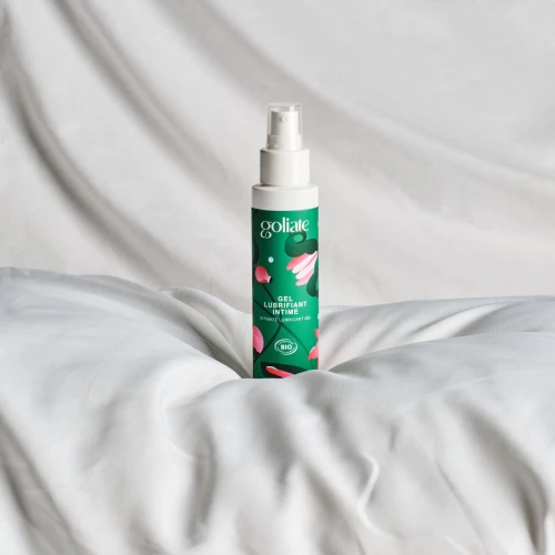 На фото гель-лубрикант Goliate Gel Lubrifiant Intime, 100 мл, экстракт красных водорослей, веган-френдли
