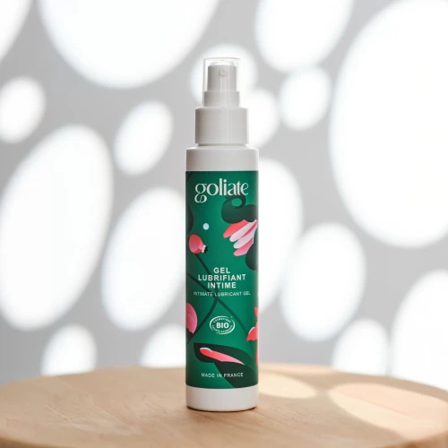 На фото гель-лубрикант Goliate Gel Lubrifiant Intime, 100 мл, экстракт красных водорослей, веган-френд
