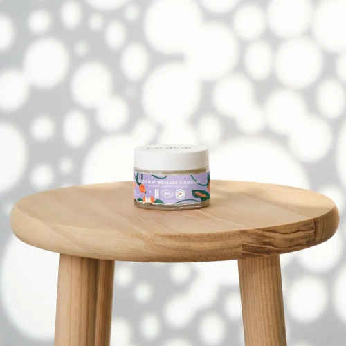 На фото массажное масло-лубрикант с ароматом и вкусом фундука Goliate Couple Gourmand Noisette 5