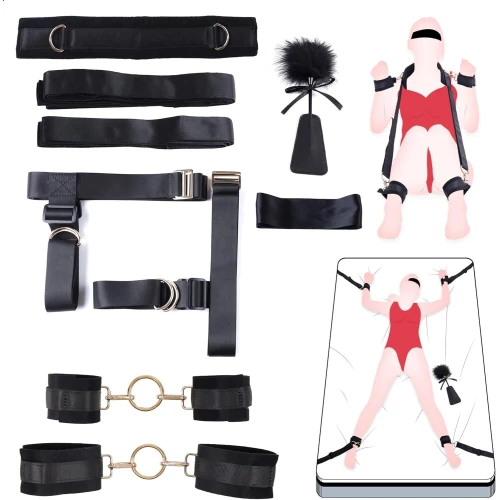БДСМ-набор LOCKINK YEAHWOW Bed Restraint set