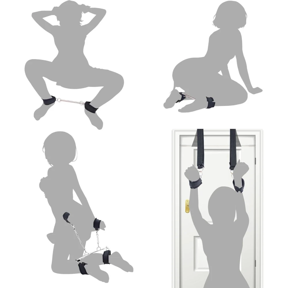 БДСМ-набір LOCKINK YEAHWOW Door Swing & Leg Spreader Bondage set 