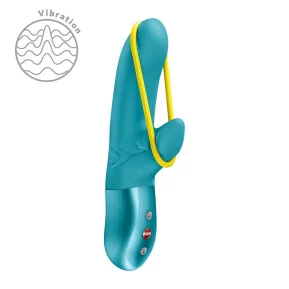 Міні вібратор-кролик Fun Factory AMORINO Aquamarine
